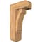 Ekena Millwork Imperial Craftsman Smooth Bracket w/ Offset Brace, Western Red Cedar, 7 1/2"W x 18"D x 30"H BKT0806X18X30IMP04SWR - alternate 1